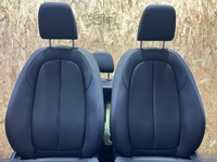 фото thumb №11, Сидіння диван обшивки європа чорна шкіра підігрів пам'ять bmw x1 f48