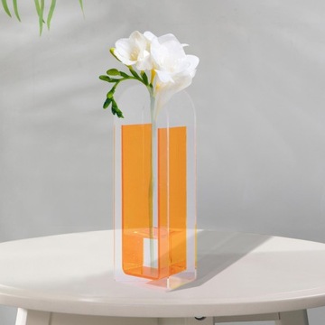 Modern Nordic Vase прозрачные акриловые вазы Half Orange
