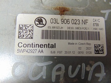 фото thumb №8, Компьютер блок управления двигателя skoda octavia ii 1.6tdi