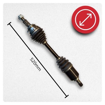 фото thumb №4, Полуось левая opel insignia b z18 1.5 механическая коробка передач новая