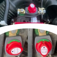 фото thumb №7, Вимикач відключник акумулятора клема hebel 12v 24v автомобіль kamper łódź