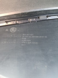 фото thumb №8, Бампер задняя skoda octavia 4 iv kombi 5e7807421