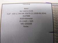 фото thumb №6, Поворотный кулак рычаги амортизатор bmw g22 g23 6888504 6878610