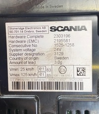 фото thumb №3, Лічильник прилади scania r 2303196 euro 6
