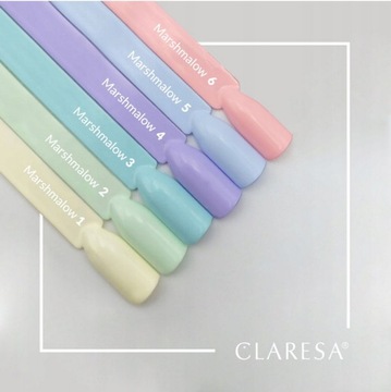 Claresa lakier hybrydowy MARSHMALLOW 4