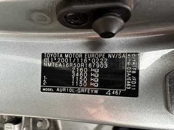 фото thumb №16, Toyota corolla verso ii r1 04-09 крило правий 1f8