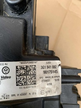 фото thumb №6, Лампа перед передняя правая vw passat b8 рестайлинг 2019- полный led 3g1941082p