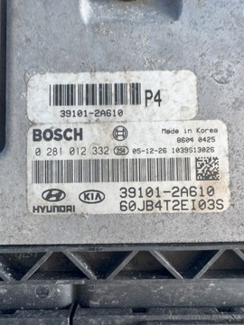 фото thumb №5, Блок управления компьютер двигателя kia rio 0281012332 39101-2a610