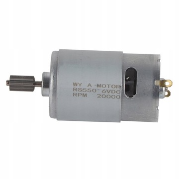 h-ДВИГАТЕЛЬ 6V RS550 550-20000 об/мин