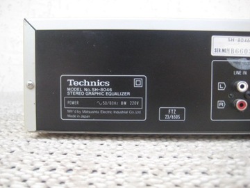 SH-8046 Technics Графический эквалайзер Эквалайзер d2
