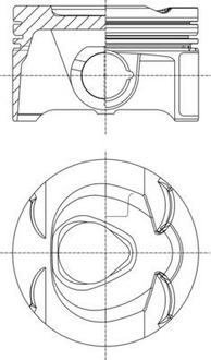 фото thumb №1, Mahle 001 pi 00164 000 поршень