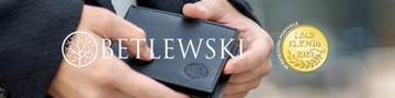 Мужской кожаный ремень BETLEWSKI для брюк, автоматическая пряжка, подарочная коробка
