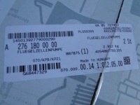 Mercedes насос оливи масляна m276 276 m272 272 бензин gle gls Київ, фото thumb