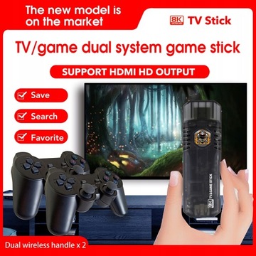 X8 Game Stick 8K 10000 gier Arcade Retro Video