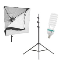 Пакет с лампой SOFTBOX 40x60 см, штатив 85 Вт