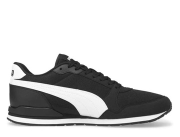Мужские черные городские туфли с сеткой Puma ST RUNNER V3 MESH 384640 01 45