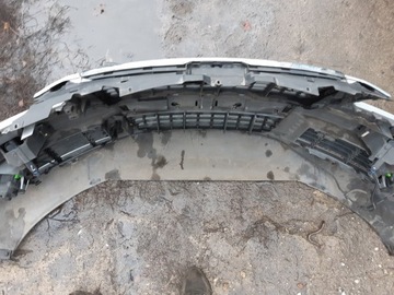 фото thumb №12, Audi a8 d3 бампер перед переднее решётка радиатора решётка распылители pdc ксенон ly7g