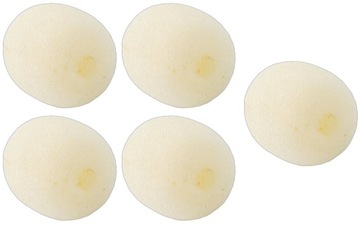 GĄBKA MIKROFONOWA OSŁONKA NA MIKROFON SŁUCHAWKOWY 16X12MM BEŻOWA 5 SZTUK
