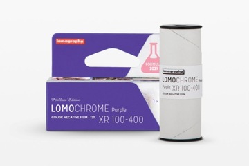 Цветная ПЛЕНКА ЛОМОХРОМНАЯ ПУРПУРНАЯ XR 100-400 120