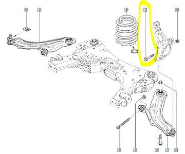 фото thumb №8, Гвинт балка підвішування перед kangoo ii 7703102057