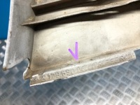 Mercedes sl r129 молдинг крила правий задня права 1296900640 Оригінал, фото thumb