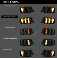 фото thumb №9, Лампи задня kpl vland led діоди динамічні ford mustang vi 6 2015-2023 lift