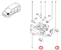 фото thumb №10, Оригінальний номер renault накладка педалі гальма/зчеплення renault clio ii, espace iv, kangoo