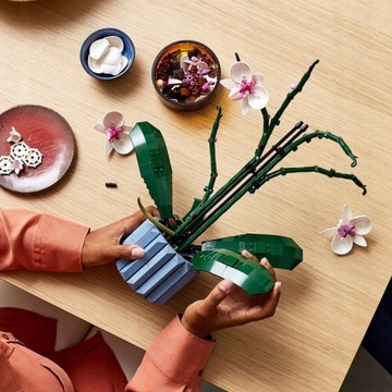 LEGO ORCHID ORCHID CREATOR ЦВЕТОЧНЫЙ ОРХИДЕЯ ПОДАРОК ​​ДЛЯ НЕЕ
