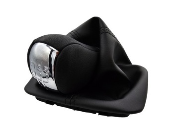 фото thumb №7, Ручка изменения коробки передач чехол skoda octavia ii fl 2008-2013 5 коробки передач