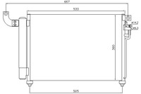 фото thumb №1, Nissens конденсатор кондиціонера kia rio ii 1.5 crdi