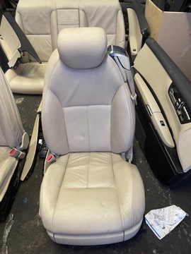 фото thumb №7, Mercedes w216 рестайлінг сидіння шкіра napa дерево темне комплект обшивки tapoicerk