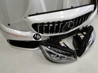 фото thumb №11, Mercedes c klasa 205 kompletny перед капот бампер крылья лампы c63s 799