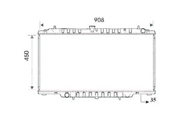фото thumb №1, Радіаторів двигуна nrf 21410vb301 21410vb200 21410v