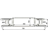 Интеркулер fiat punto van 1.3 d multijet 199 Цена, фото thumb