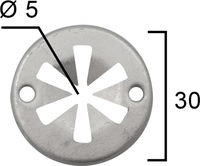 фото thumb №3, Кліпса пластина монтажна захист термічна двигуна