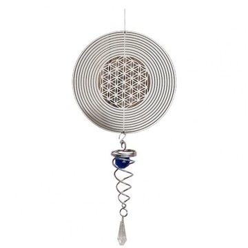 3D Metal Wind Spinner Indoor Outdoor Garden Ozdoby