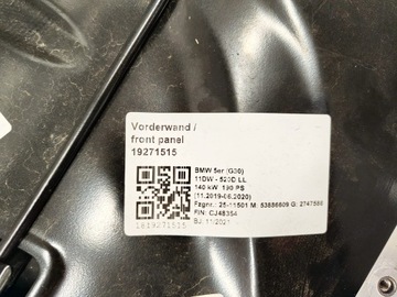 фото thumb №13, Bmw g30 lci перед капот бампер лампы крылья pas переднее 475