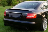 фото thumb №9, Audi a6 c6 4f sedan 2005-2011 спойлер спойлер rslook abs чёрный блеск !