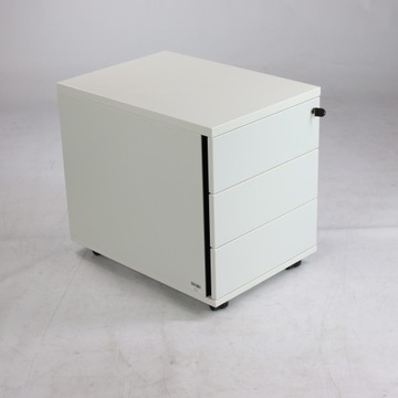 Ролл-контейнер MARO 3 DRAWERS WHITE CLOSING