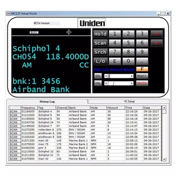 Программное обеспечение для UNIDEN UBC125 - ARC125