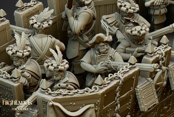 Wittemberg Wagon - Highlands Miniatures - 3D-печать