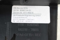 фото thumb №11, Bmw i3 l01 рамка dekor заглушка 9283138 9283137 czarna i01 lci lift консоли