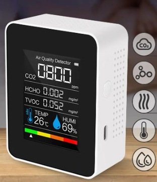 ДАТЧИК КАЧЕСТВА ВОЗДУХА CO2 PPM ВЛАЖНОСТЬ ТЕМП.