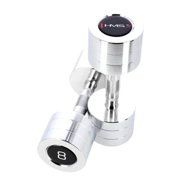 НАБОР HMS CHROME DUMBS 2 x 8 кг 16 кг CHD08