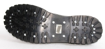 GLANY STEEL BIAŁY/CZARNY 8-DZIUR 114/O/WHT/B 41