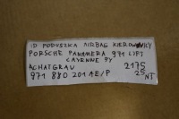 фото thumb №5, Idealna подушка подушка безпеки керма porsche panamera 971 lift cayenne 9y 1