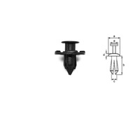 фото thumb №1, Mitsubishi asx 10 - 13 клипса подкрылки