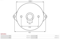 фото thumb №11, Кришка задня стартер бренд new as-p as-pl