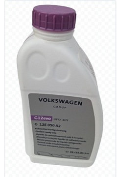 Płyn chłodniczy G12 EVO VW G12E050A2 1L Audi Seat Skoda