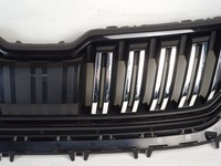 фото thumb №3, Skoda kodiaq 565853653a решітка середня решітка радіатора рамка чорна засіб хром